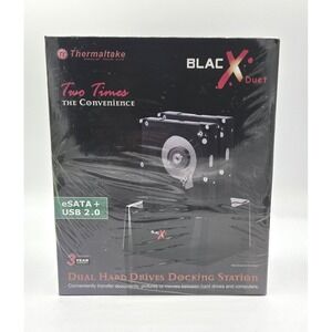 Thermaltake Blac X Duet External Hard Drive Docking Station SSD HDD